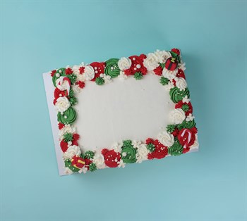 Торт корпоративный Новогодний Дуэт 10 кг - фото 86943