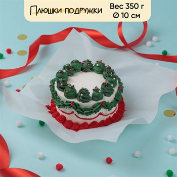 Бенто-торт Рождественский лес 350 г - фото 86981