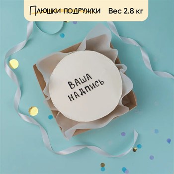 Бенто-торт С вашей надписью 2,8 кг - фото 90242