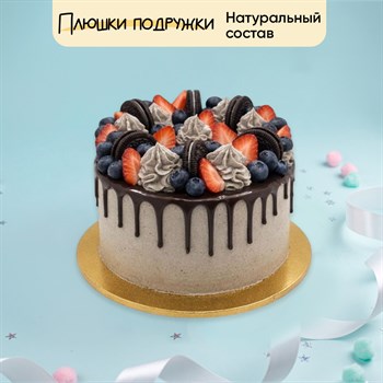 Торт Три шоколада с ягодами 3300 гр - фото 92700