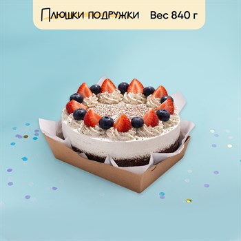Торт Черный лес с ягодами 830 гр - фото 92743