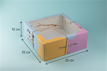 Набор Бенто-торт и 4 тарта Любой каприз - фото 9474