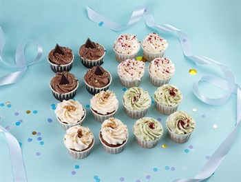 Капкейки  в ассортименте 16шт - фото 95306