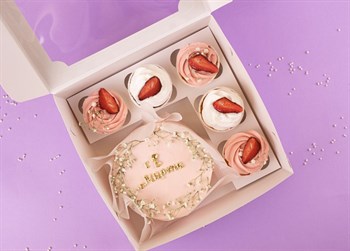 Бенто-торт и капкейки С 8 МАРТА - фото 95490