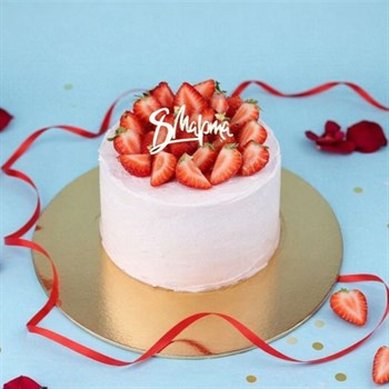 Торт Подарочный Клубничный рай - фото 97600